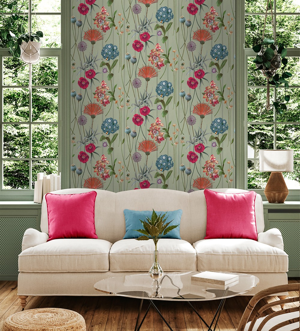 Papel pintado Belgravia Lola Flowers GB4773  