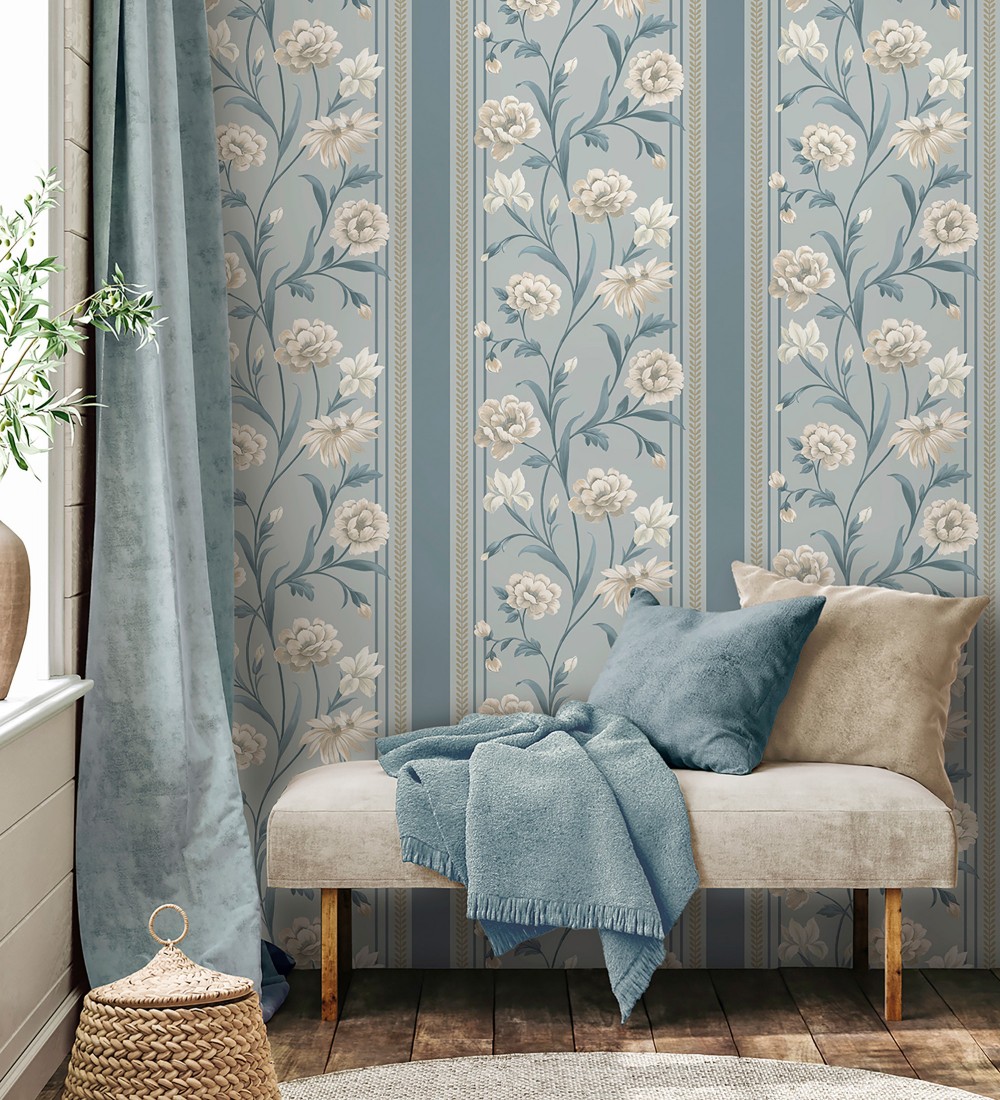 Papel pintado Belgravia Lola Flowers GB758  