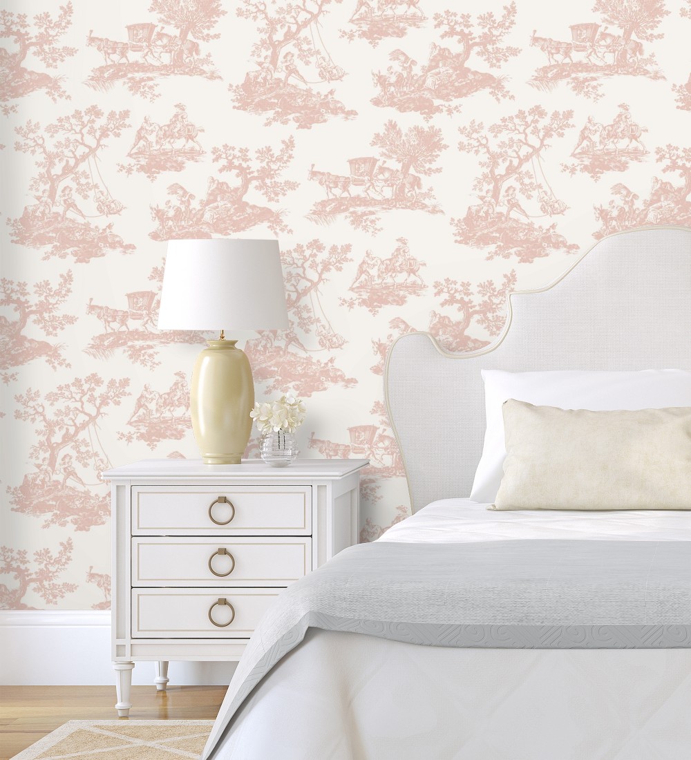 Papel pintado Casadeco Les Belles Toiles De Jouy 2  201694114  