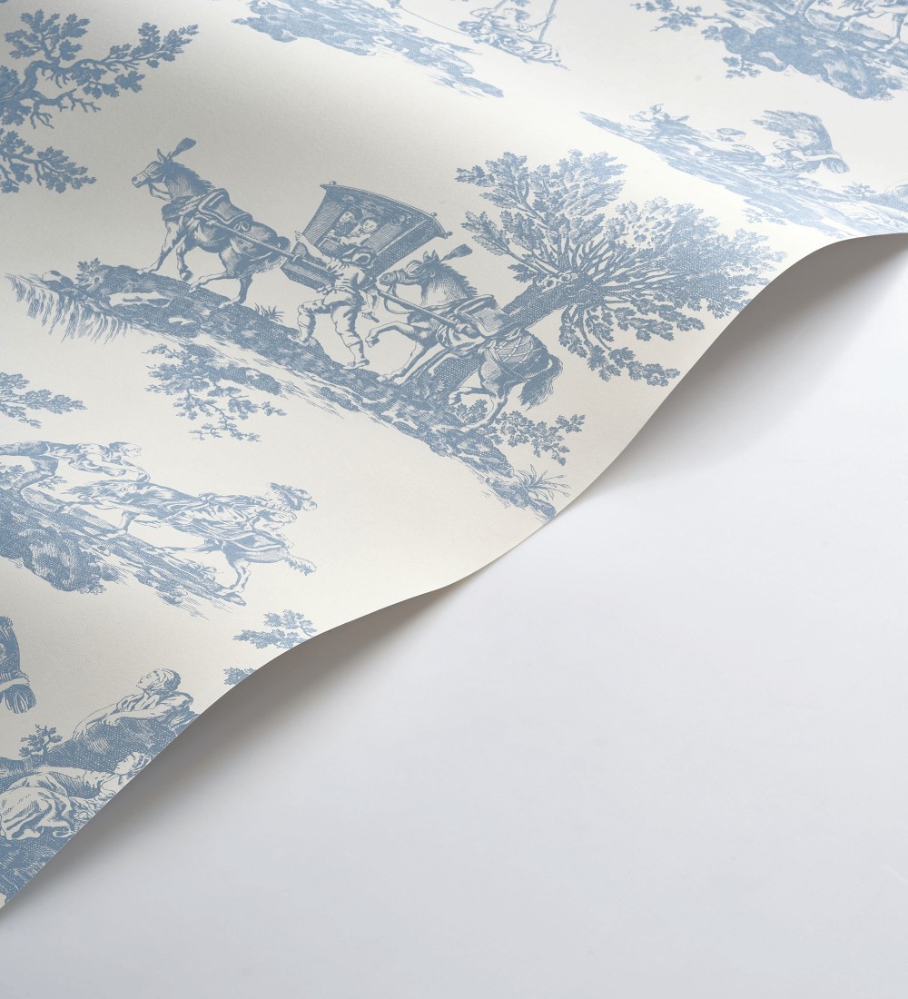 Papel pintado Casadeco Les Belles Toiles De Jouy 2  201696202  
