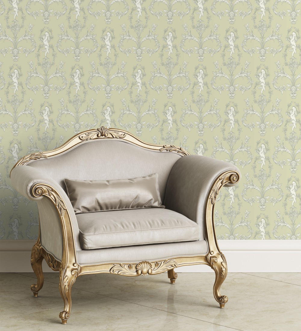 Papel pintado Casadeco Les Belles Toiles De Jouy 2  201717373  