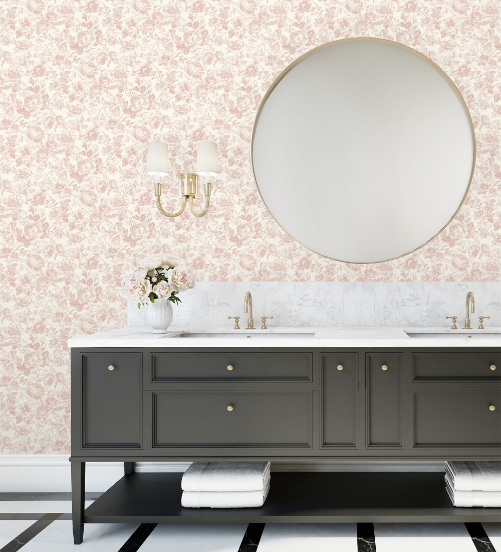 Papel pintado Casadeco Les Belles Toiles De Jouy 2  201724101  