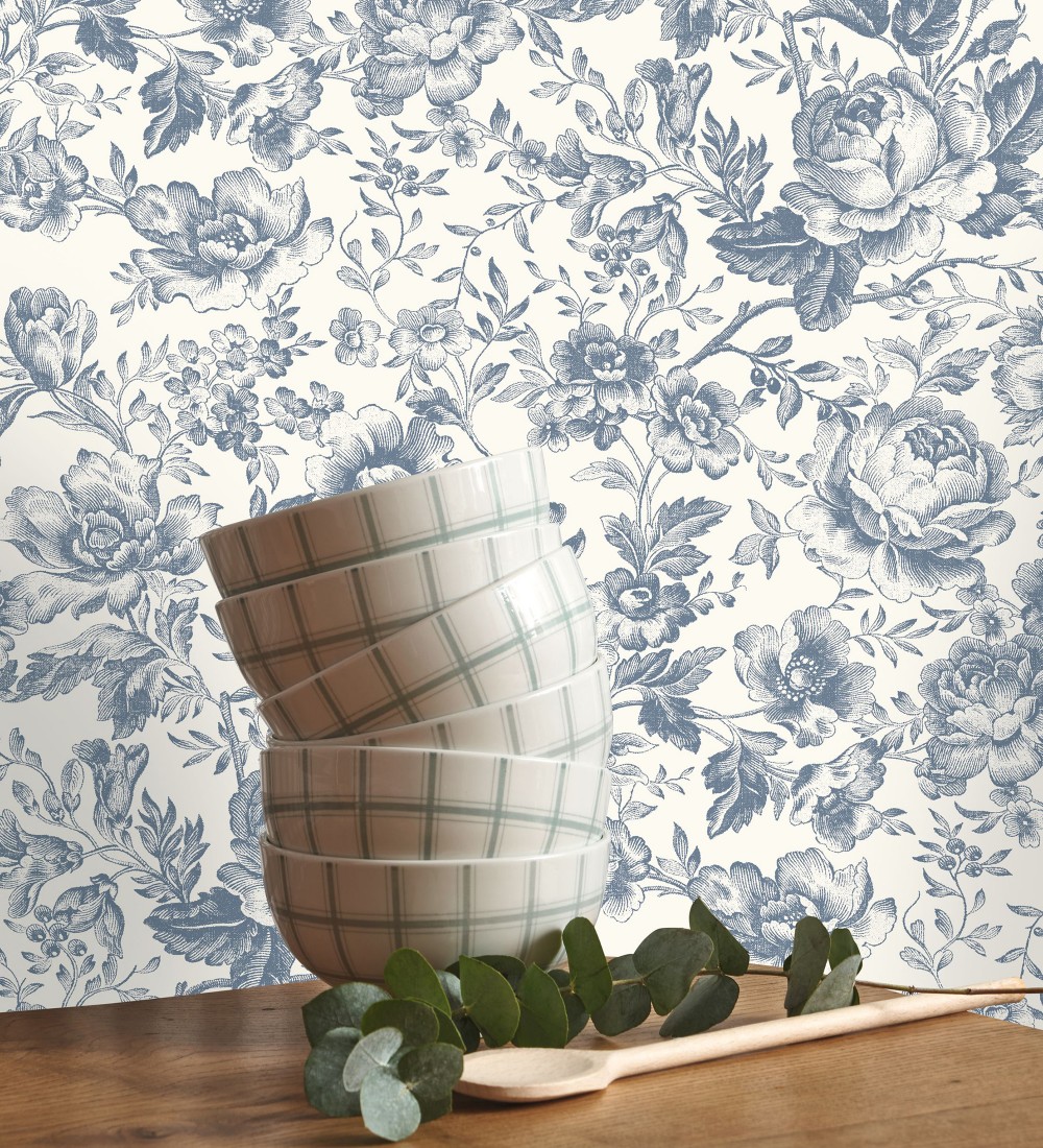 Papel pintado Casadeco Les Belles Toiles De Jouy 2  201726505  