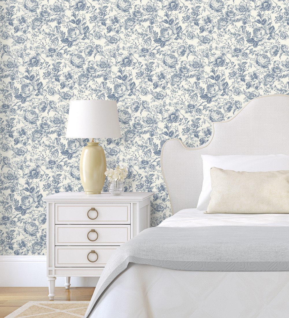 Papel pintado Casadeco Les Belles Toiles De Jouy 2  201726505  