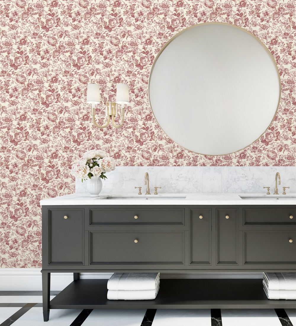 Papel pintado Casadeco Les Belles Toiles De Jouy 2  201728558  