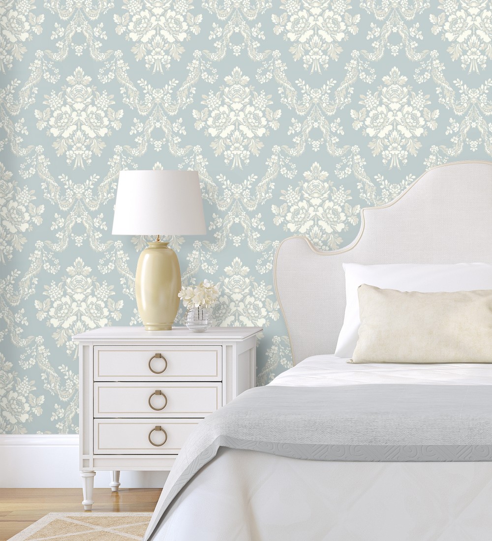 Papel pintado Casadeco Les Belles Toiles De Jouy 2  201746336  