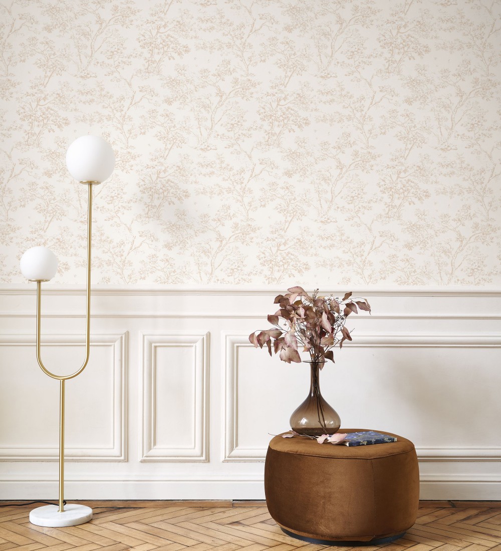 Papel pintado Casadeco Les Belles Toiles De Jouy 2  81521101  