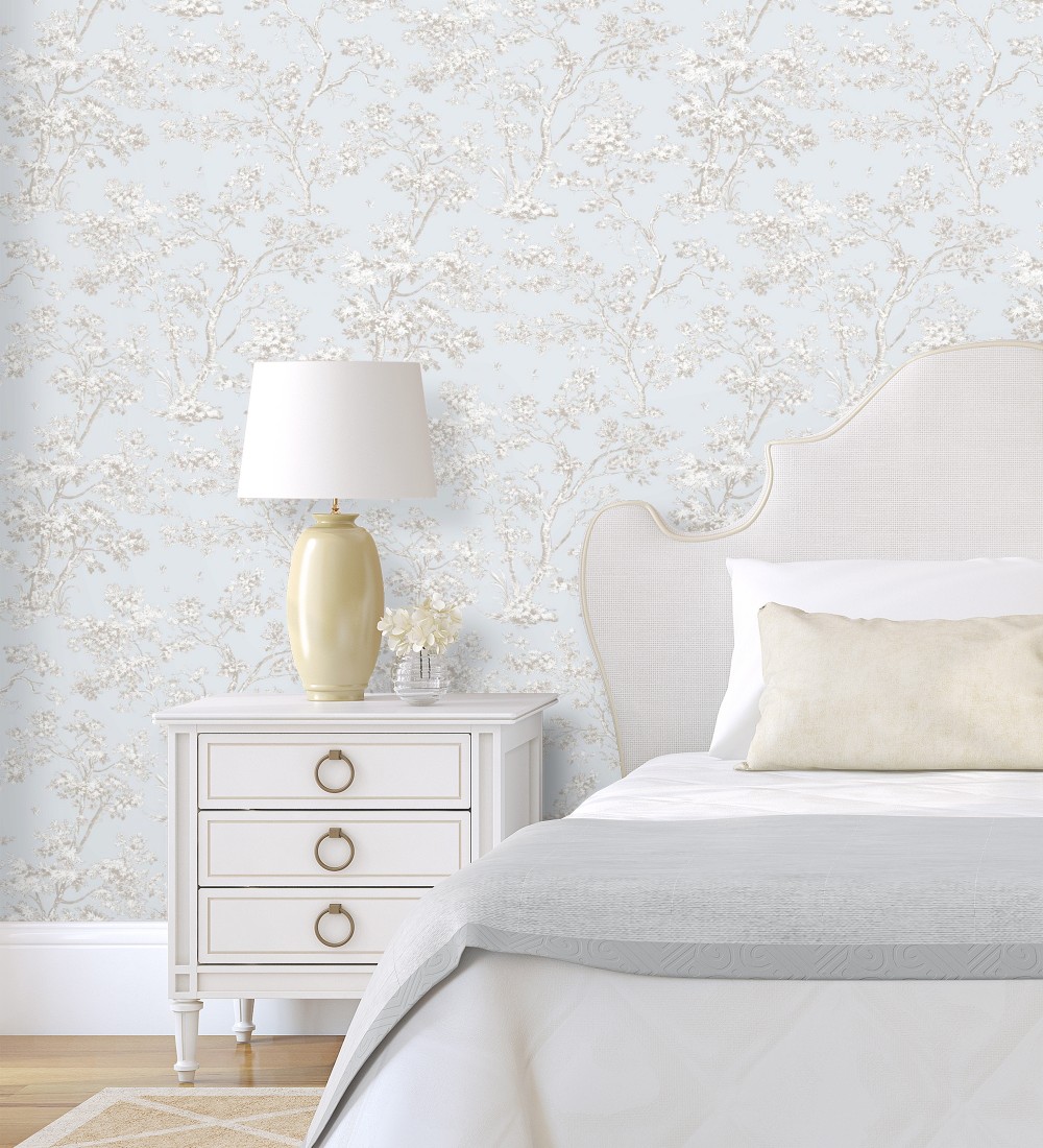 Papel pintado Casadeco Les Belles Toiles De Jouy 2  81526106  