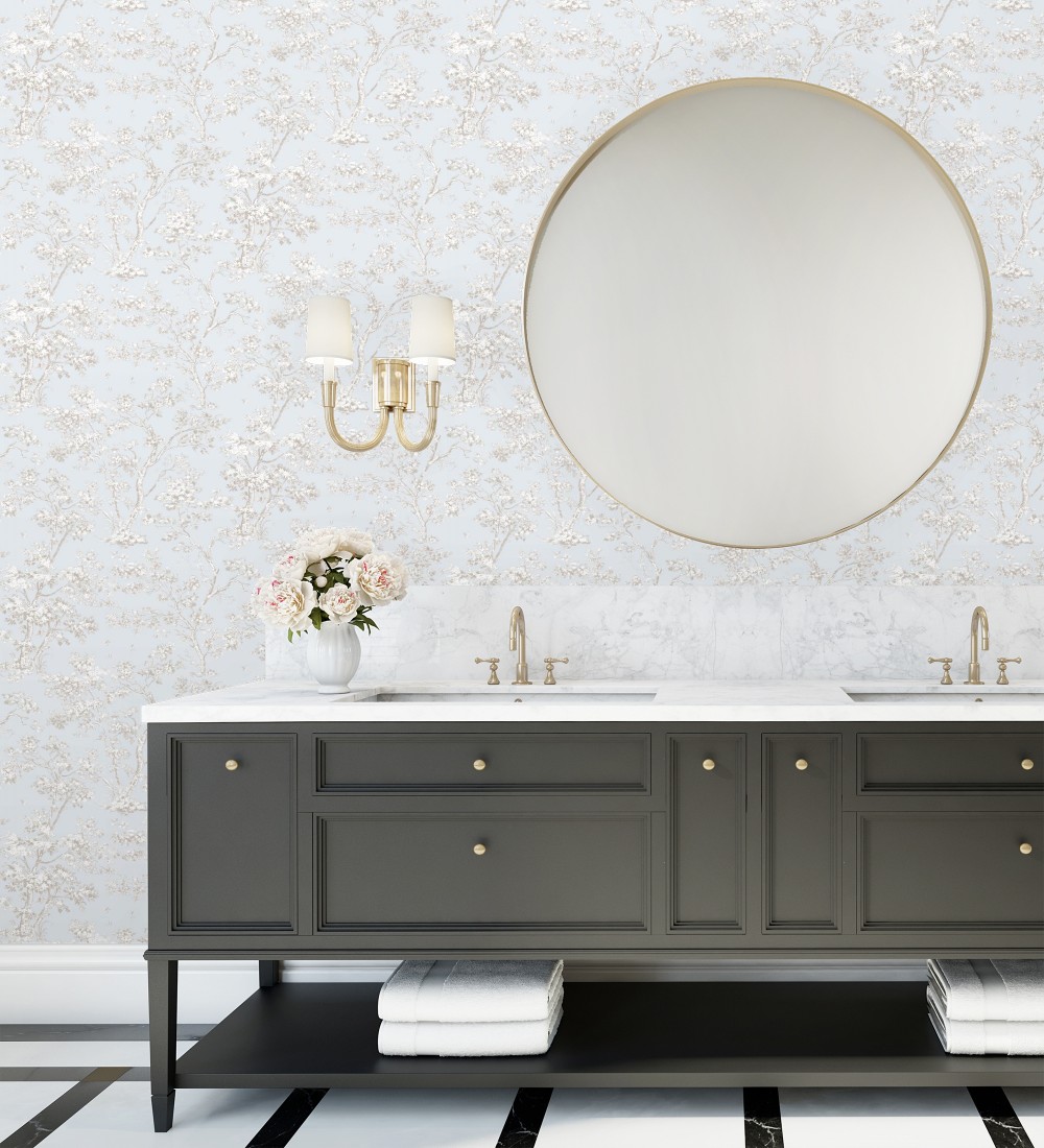 Papel pintado Casadeco Les Belles Toiles De Jouy 2  81526106  