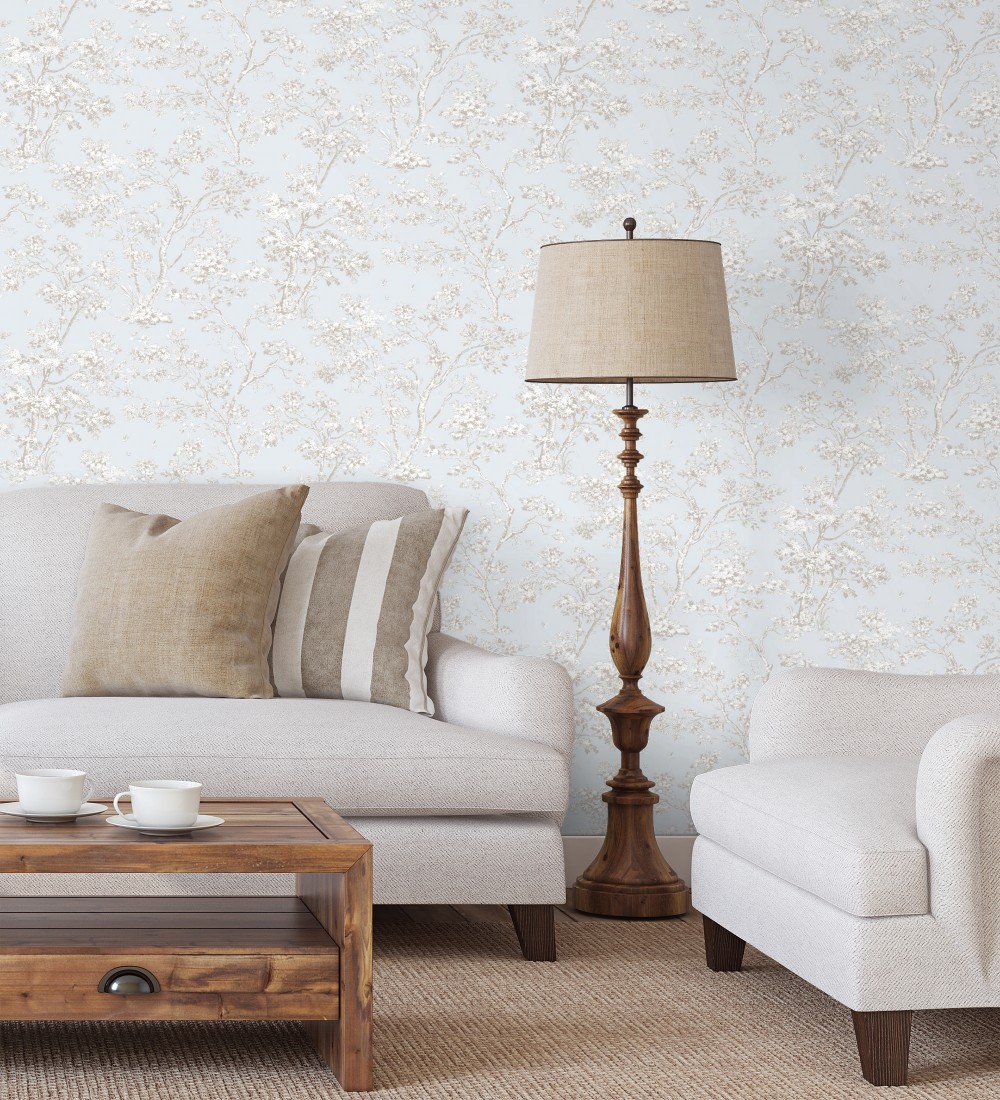 Papel pintado Casadeco Les Belles Toiles De Jouy 2  81526106  