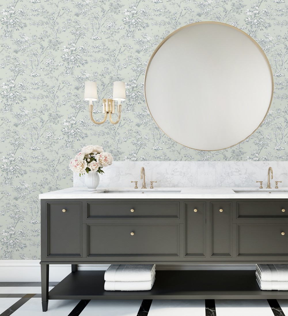 Papel pintado Casadeco Les Belles Toiles De Jouy 2  81527103  