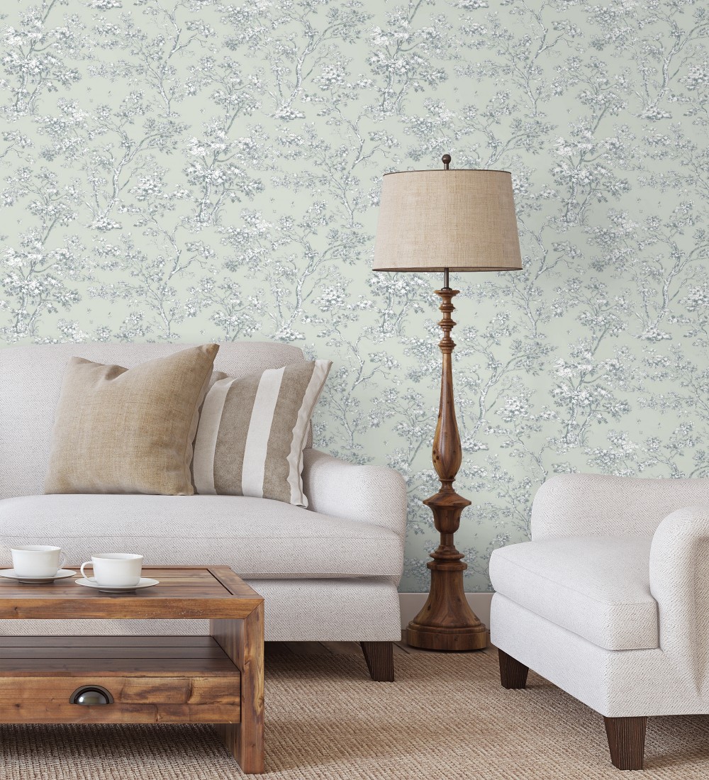 Papel pintado Casadeco Les Belles Toiles De Jouy 2  81527103  