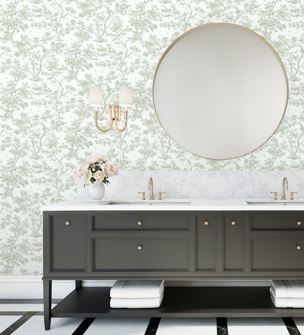 Papel pintado Casadeco Les Belles Toiles De Jouy 2  81527227  