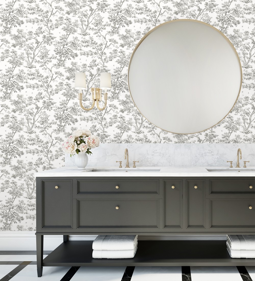 Papel pintado Casadeco Les Belles Toiles De Jouy 2  81529889  