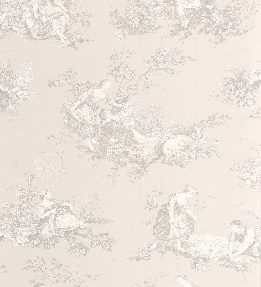 Papel pintado Casadeco Les Belles Toiles De Jouy 2  87911212  