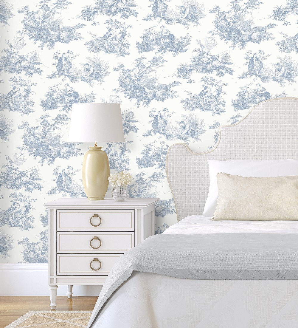 Papel pintado Casadeco Les Belles Toiles De Jouy 2  87916217  