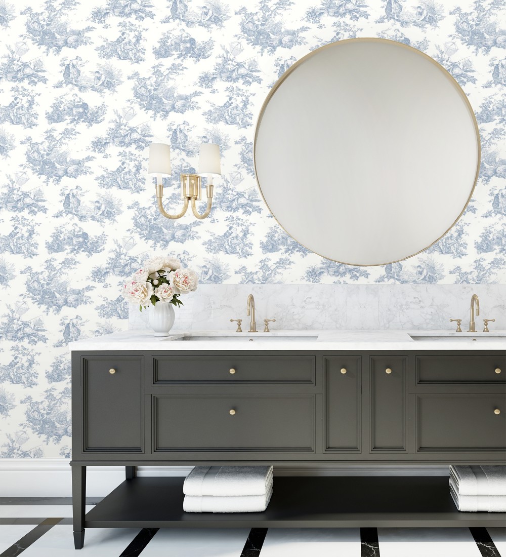 Papel pintado Casadeco Les Belles Toiles De Jouy 2  87916217  