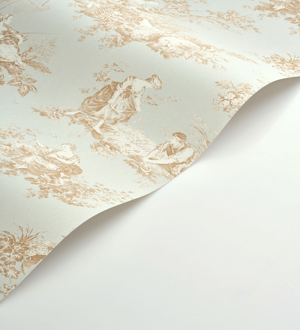 Papel pintado Casadeco Les Belles Toiles De Jouy 2  87917272  