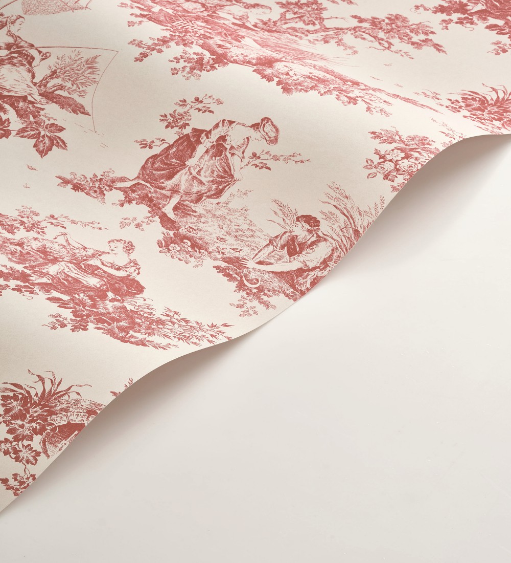 Papel pintado Casadeco Les Belles Toiles De Jouy 2  87918201  