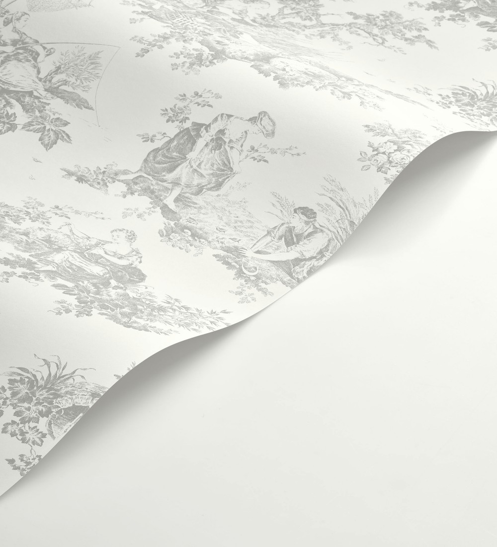 Papel pintado Casadeco Les Belles Toiles De Jouy 2  87919103  