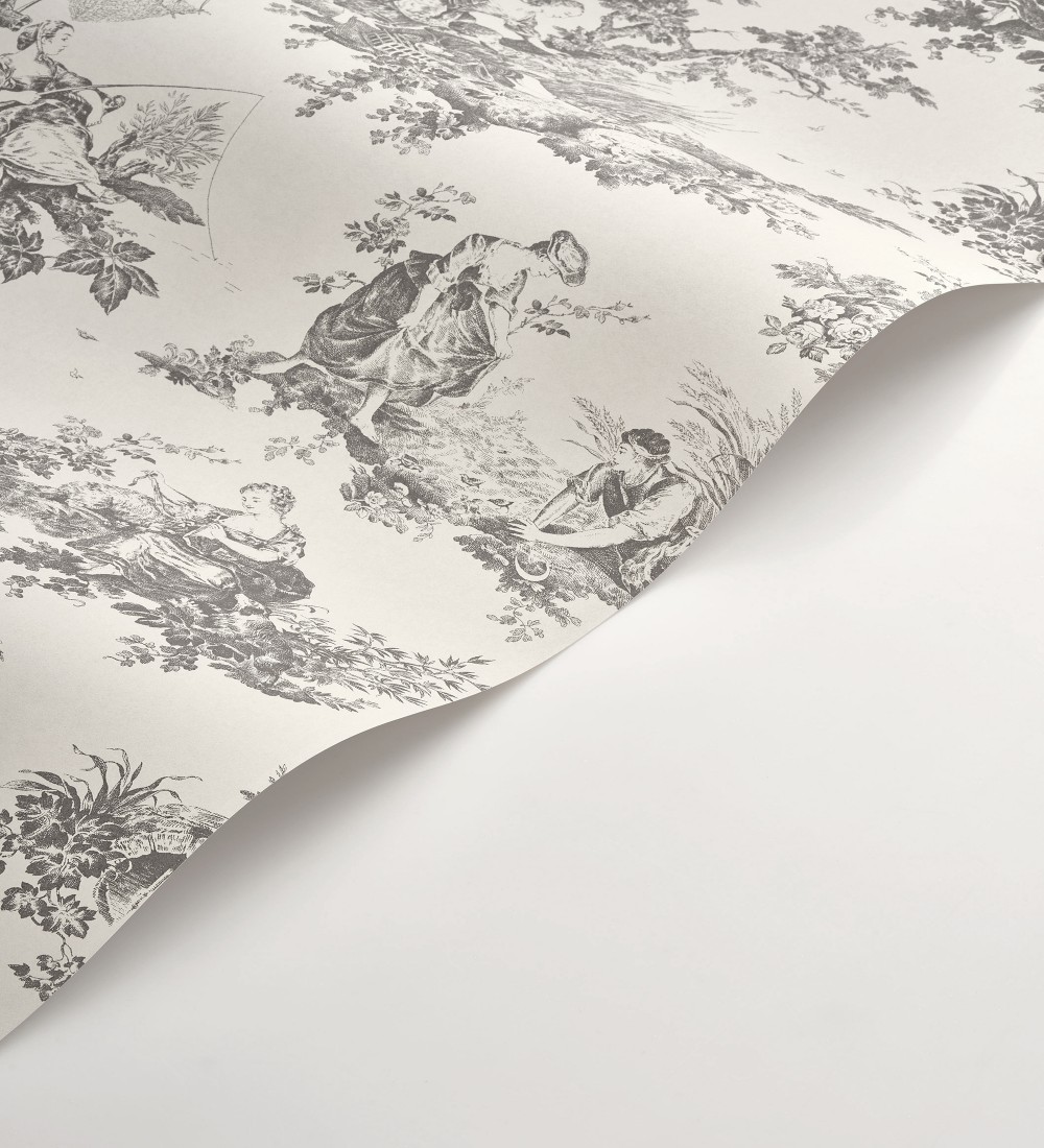 Papel pintado Casadeco Les Belles Toiles De Jouy 2  87919612  