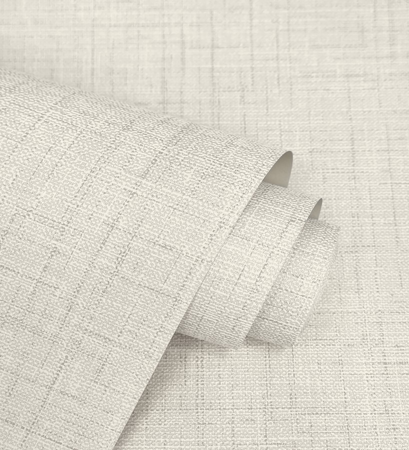 Papel pintado efecto lino fondo color natural textura en relieve blando  Neville Texture 683628