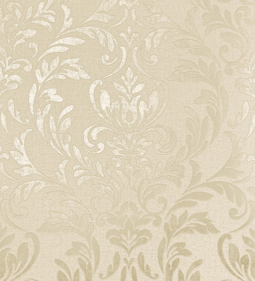 Papel pintado damasco color dorado en relieve  Verona Romantic 683636