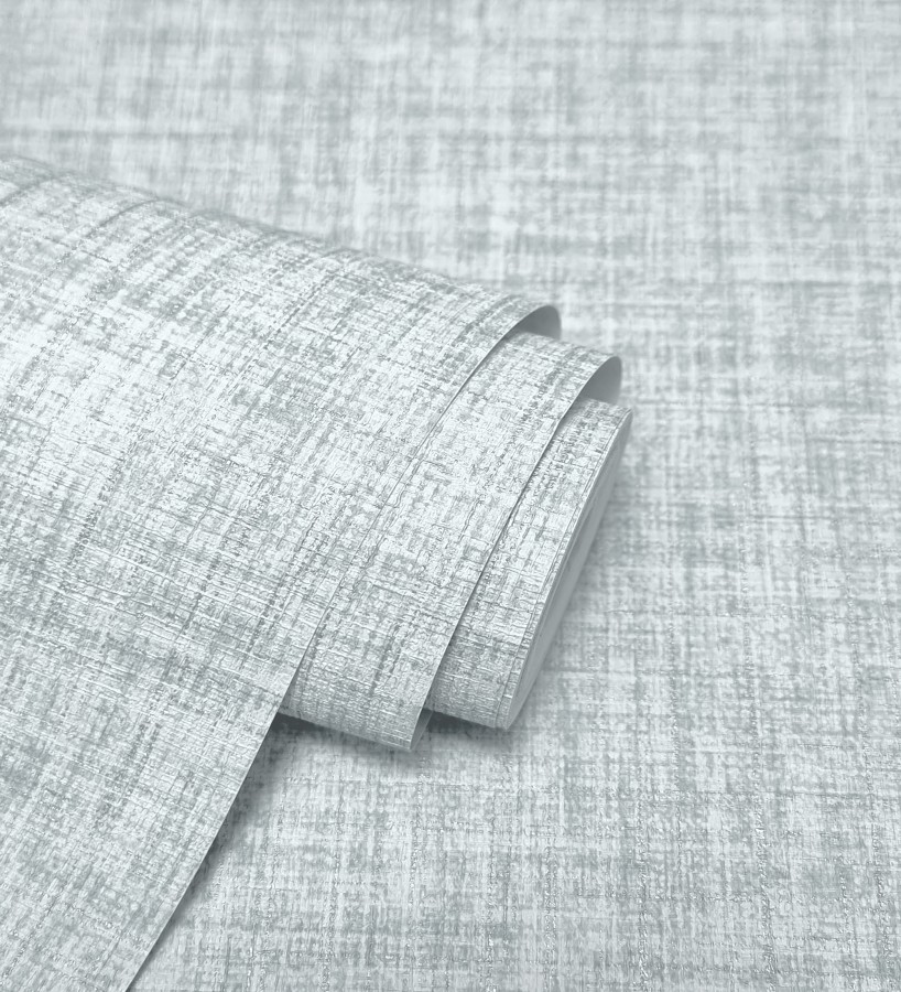 Papel pintado liso imitación tela tonos azules  Oregon Plain 683644