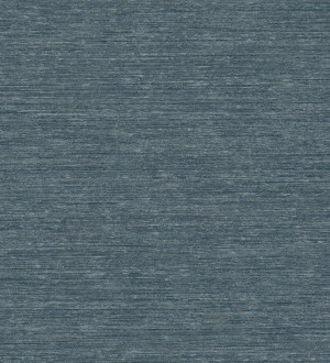Papel pintado textura mixta lino y seda tonos azules oscuros Basilea Linen 683688