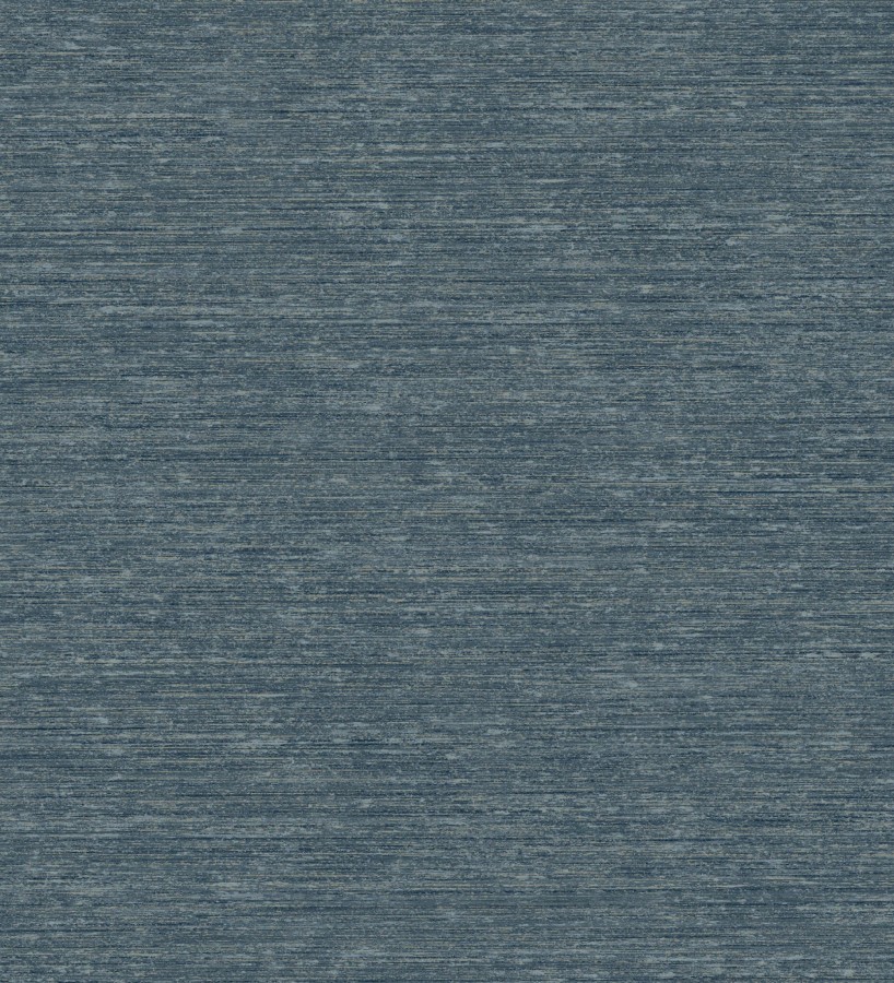 Papel pintado textura mixta lino y seda tonos azules oscuros  Basilea Linen 683688