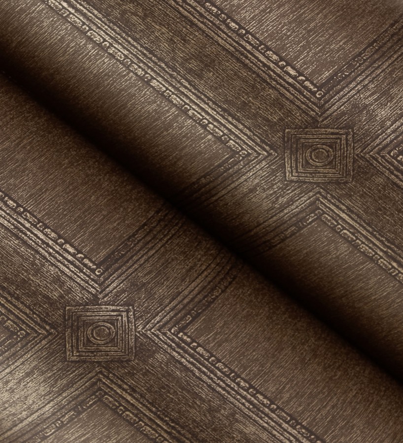 Papel pintado de cuadros de madera con textura tallada estilo inglés  Kensington Panelled 683698