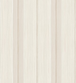 Papel pintado de rayas efecto lino natural texturado en color beige Clarendon Lined 683701
