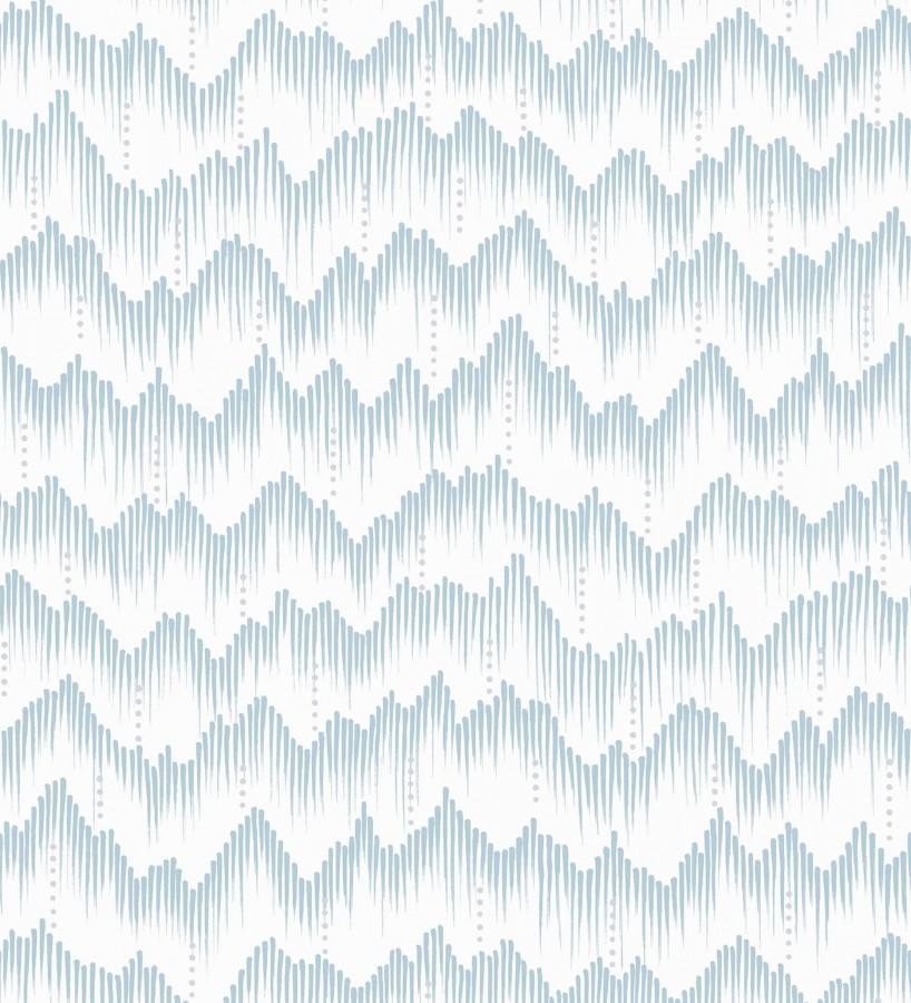 Papel pintado frecuencia de ondas naturales color azul  Misty Waves 683791