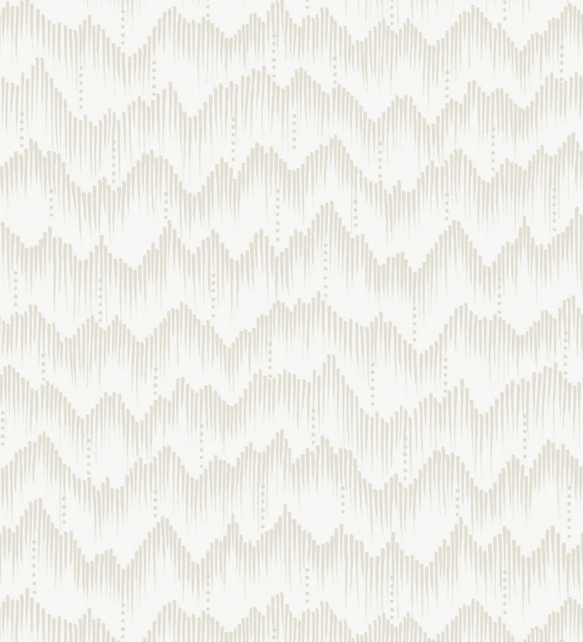 Papel pintado frecuencia de ondas naturales color beige nacarado  Misty Waves 683792