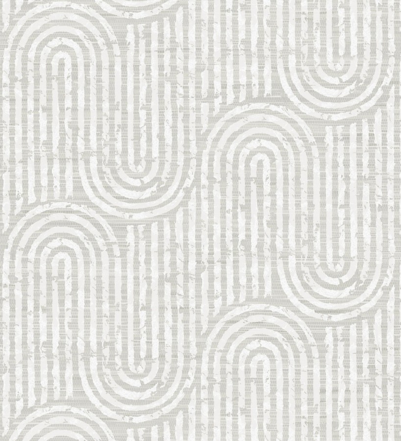 Papel pintado arcos geométricos tonos neutros  Juma Arch 683801