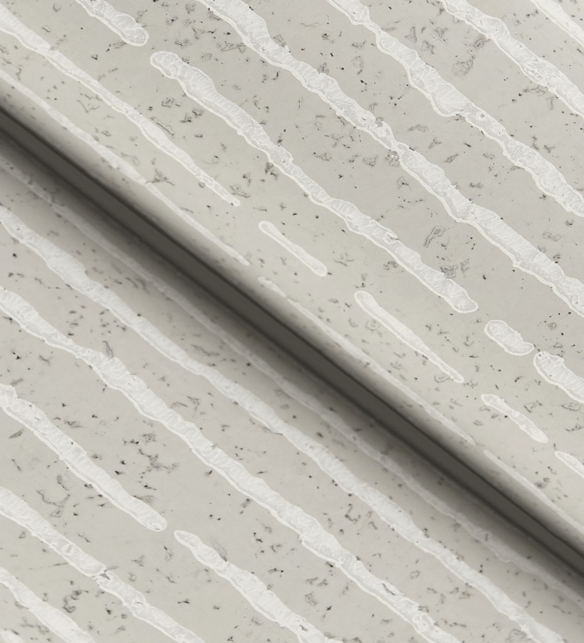 Papel pintado meandro arquitectónico con textura de grabado artesanal  Mondrian Lines 683839