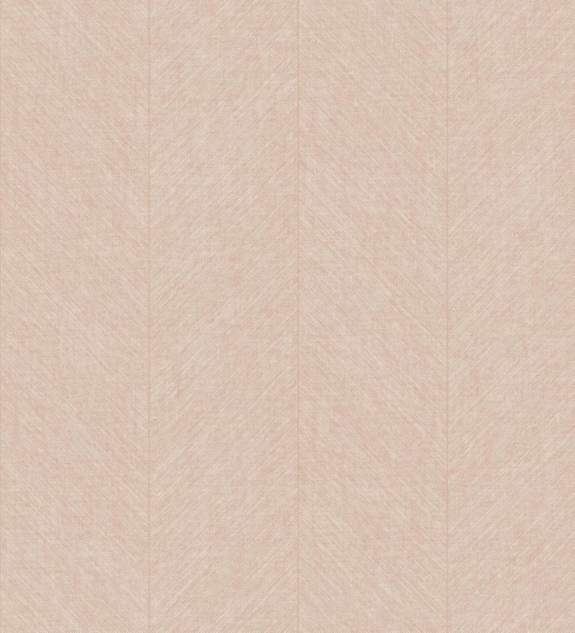 Papel pintado de espigas tejido en hilo noble tonos rosa palo  York Spike 683853