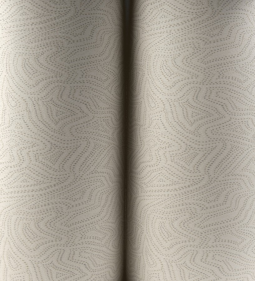 Papel pintado de ondas en micropuntillismo artístico fondo beige  Harlem Stipple 683875