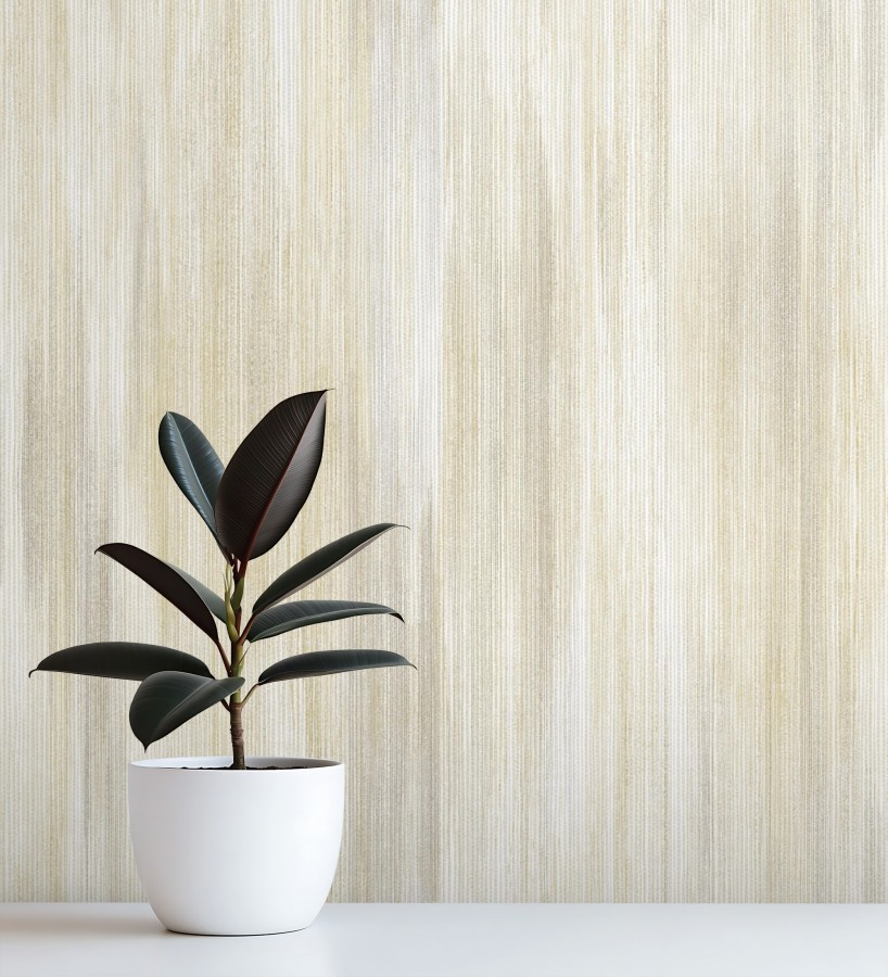 Papel pintado telar artesano tonos arena texturizado en relieve sutil  Ritz Dupioni 683880