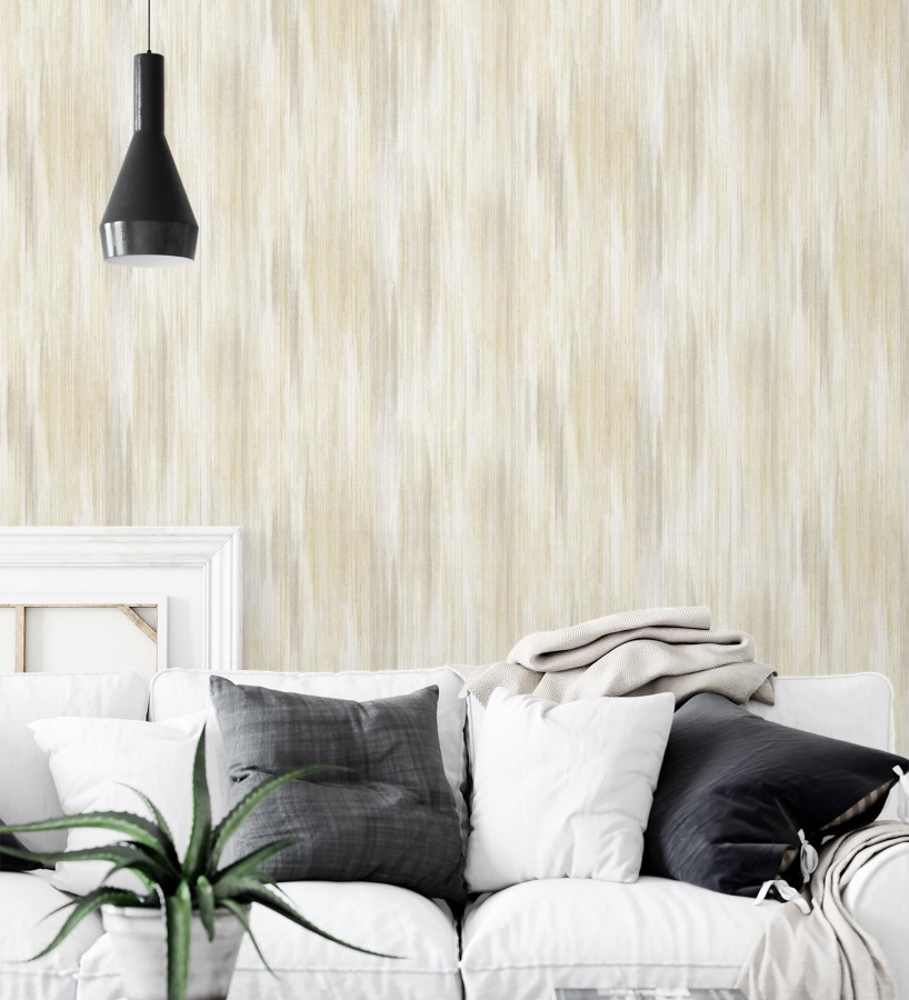 Papel pintado telar artesano tonos arena texturizado en relieve sutil  Ritz Dupioni 683880