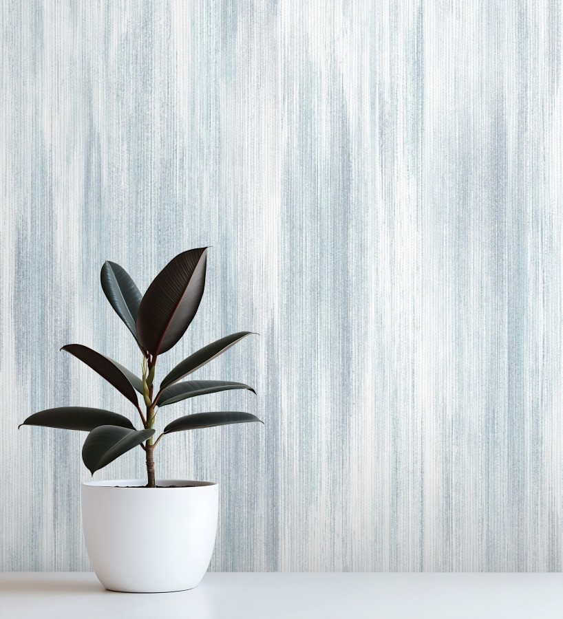 Papel pintado telar artesano tonos azules texturizado en relieve sutil  Ritz Dupioni 683881