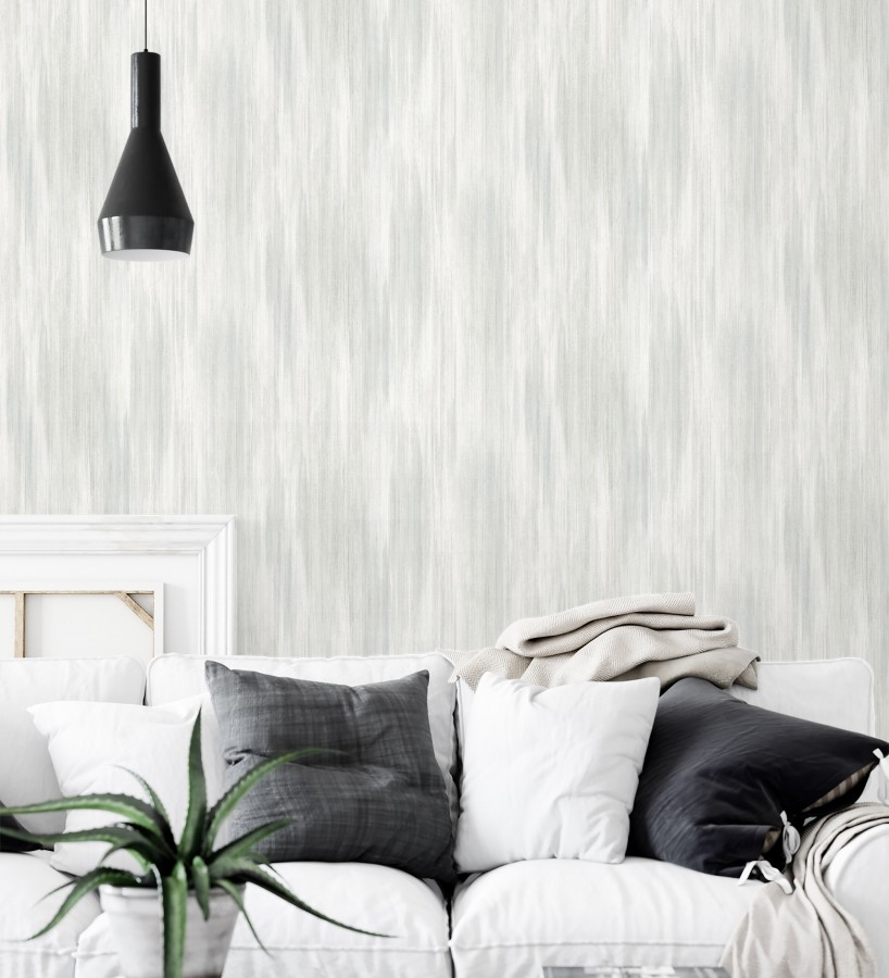 Papel pintado telar artesano tonos grises texturizado en relieve sutil  Ritz Dupioni 683882