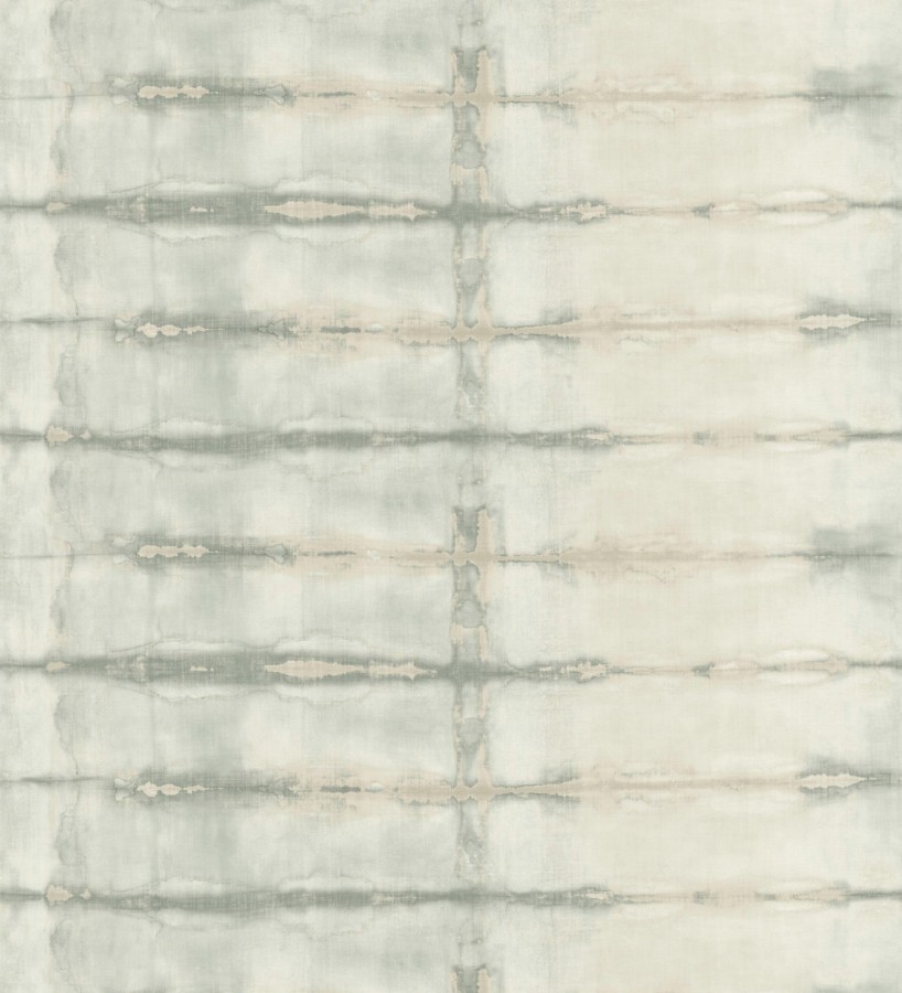 Papel pintado estilo shibori tonos verdes  Sora Shibori 683913