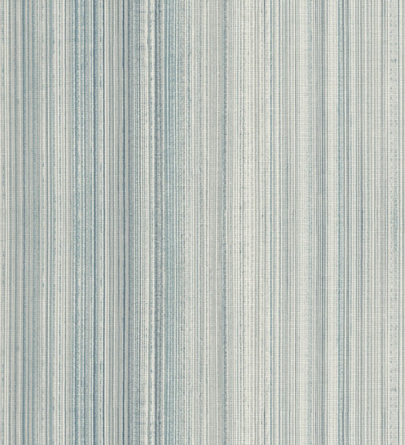 Papel pintado efecto lino rayas naturales en relieve tonos azules  Amper Ribbed 683933
