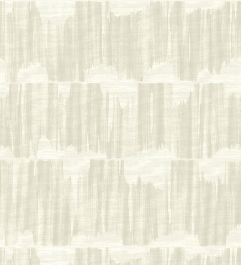 Papel pintado esencia de telar marfil noble estilo wabi sabi  Kira Ikat 683938