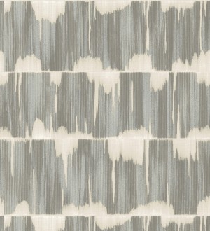 Papel pintado esencia de telar gris visón estilo wabi sabi Kira Ikat 683939