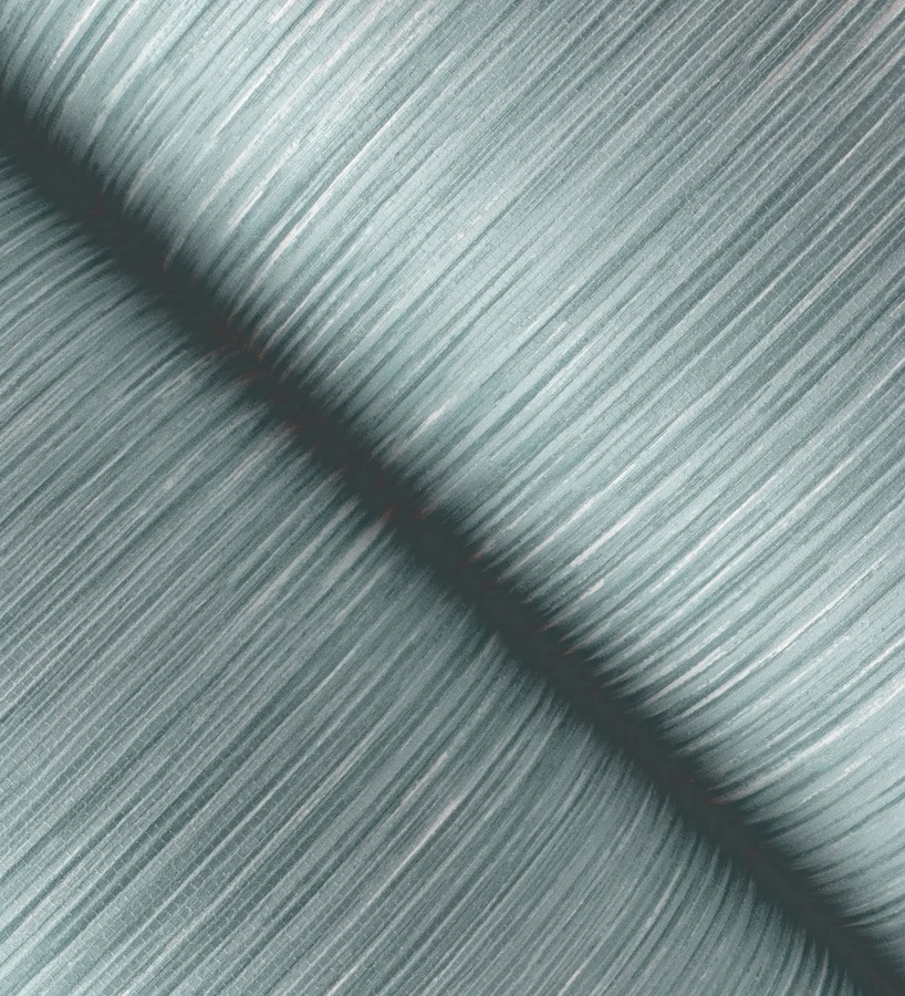 Papel pintado de plieges textil iluminado fondo nácar tonos azules  Silas Streaks 683983