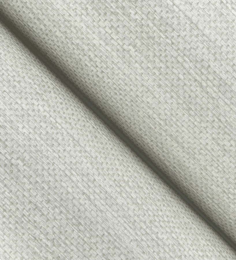Papel pintado rafia con fibras de sisal teñido gris cálido   Studs Texture 683988