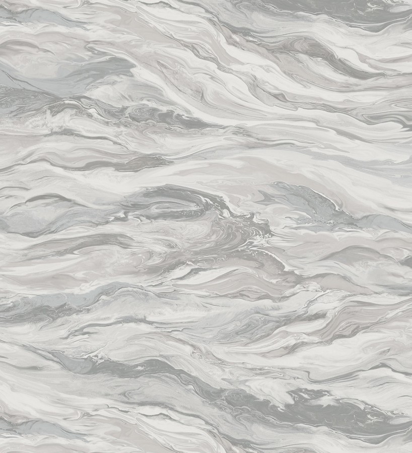 Papel pintado mármol fluido gris verdoso y beige etéreo  Savoy Atmospheric 684135