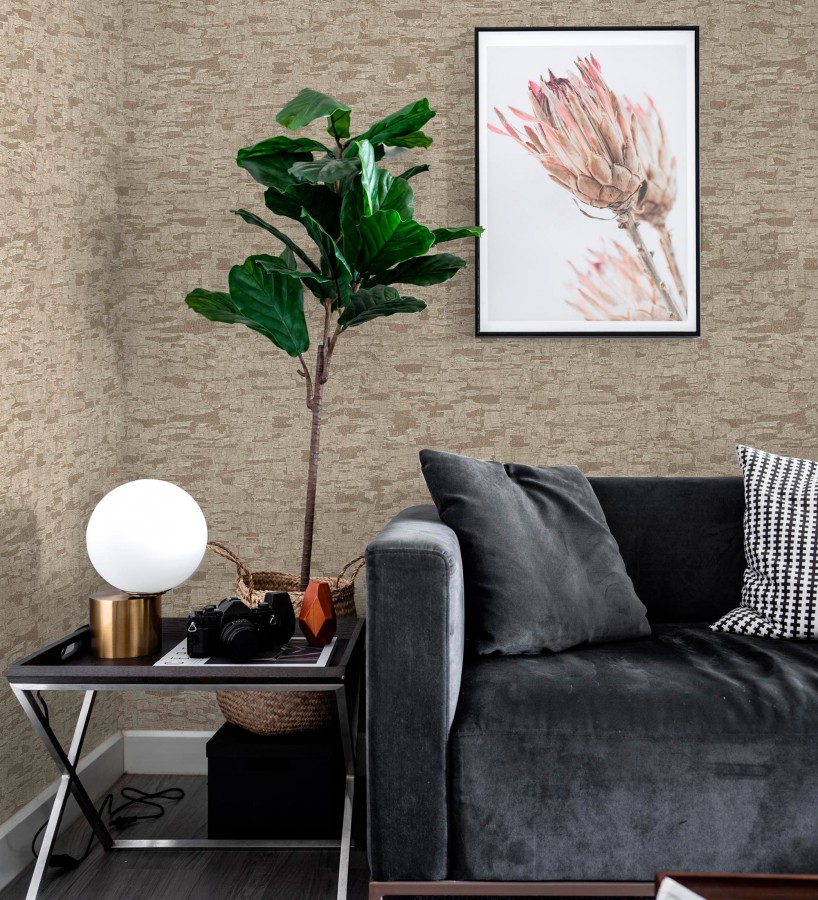 Papel pintado relieve natural corteza de árbol  Luxor Ancient 684153
